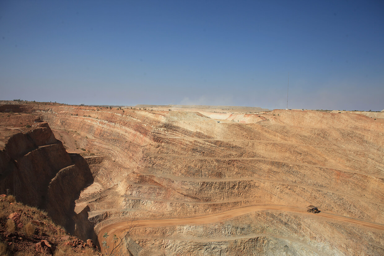Australia Open Pit Mine Structural Mapping