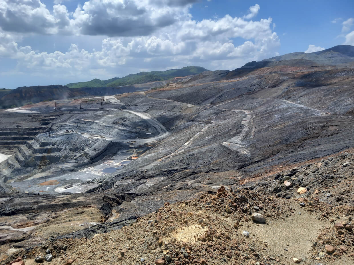 Dominican Republic Open Pit Mine, Rockmass Characterisation Slope Design